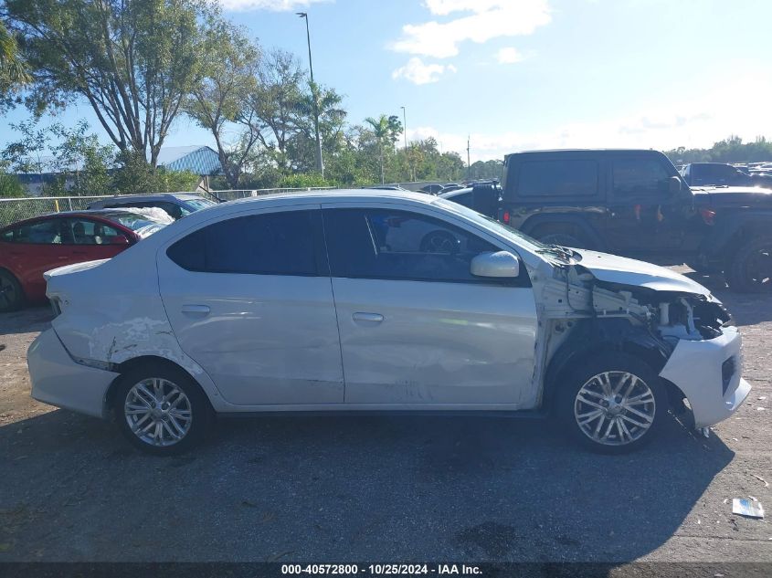 2021 Mitsubishi Mirage G4 Carbonite Edition/Es/Le VIN: ML32FUFJ7MHF02189 Lot: 40572800