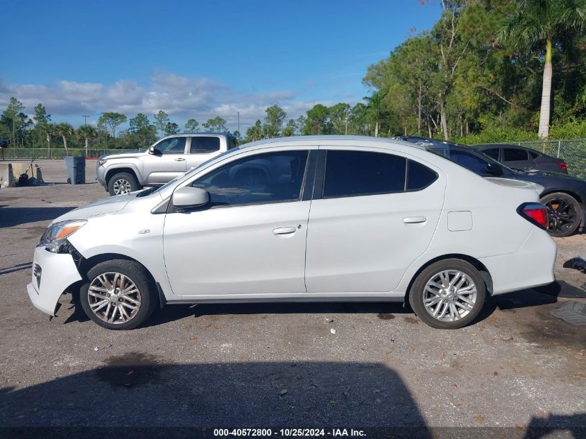 2021 Mitsubishi Mirage G4 Carbonite Edition/Es/Le VIN: ML32FUFJ7MHF02189 Lot: 40572800