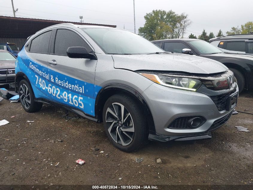 2019 Honda Hr-V Sport VIN: 3CZRU6H17KG714597 Lot: 40572834