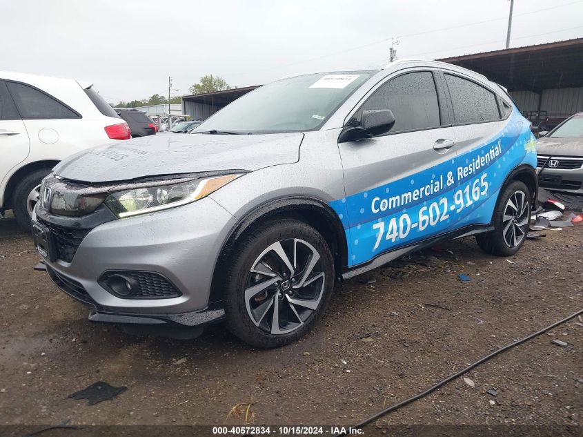 2019 Honda Hr-V Sport VIN: 3CZRU6H17KG714597 Lot: 40572834