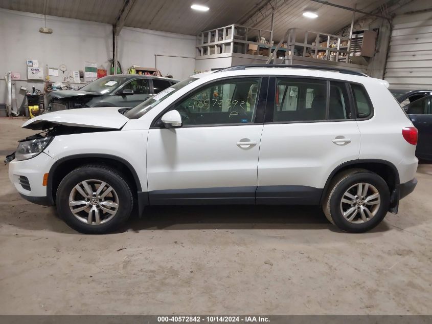 2015 Volkswagen Tiguan S/Se/Sel/R-Line VIN: WVGBV7AX2FW609137 Lot: 40572842