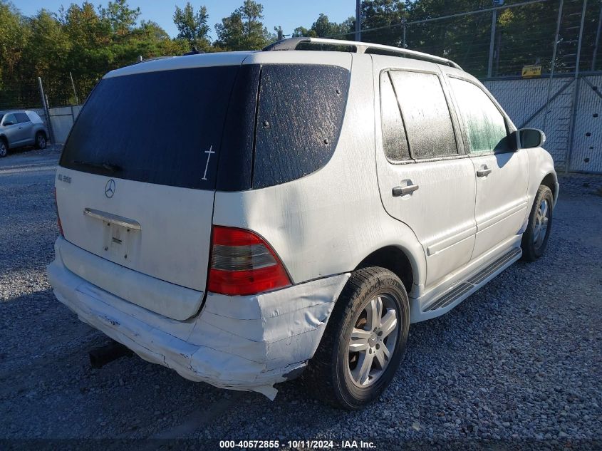 2005 Mercedes-Benz Ml 350 4Matic VIN: 4JGAB57E75A537927 Lot: 40572855