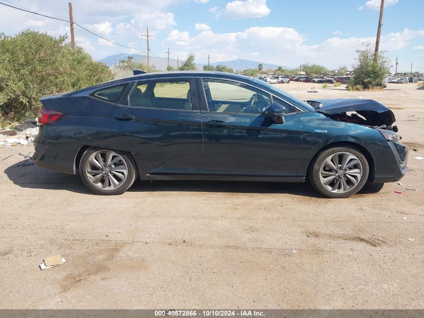 2018 Honda Clarity Plug-In Hybrid VIN: JHMZC5F17JC004749 Lot: 40572866