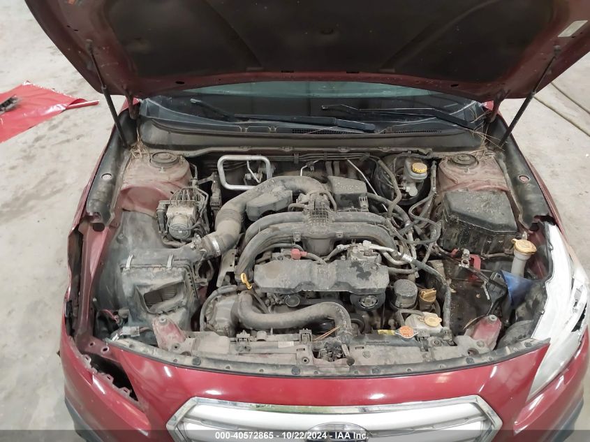 2017 Subaru Outback 2.5I Premium VIN: 4S4BSAHC3H3317431 Lot: 40572865