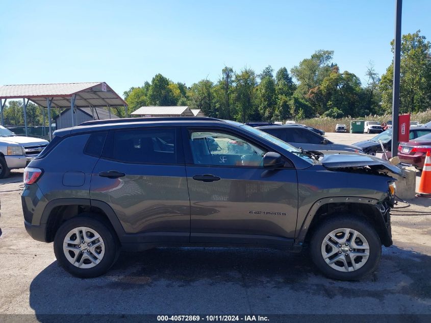 2017 Jeep New Compass Sport 4X4 VIN: 3C4NJDAB5HT688876 Lot: 40572869