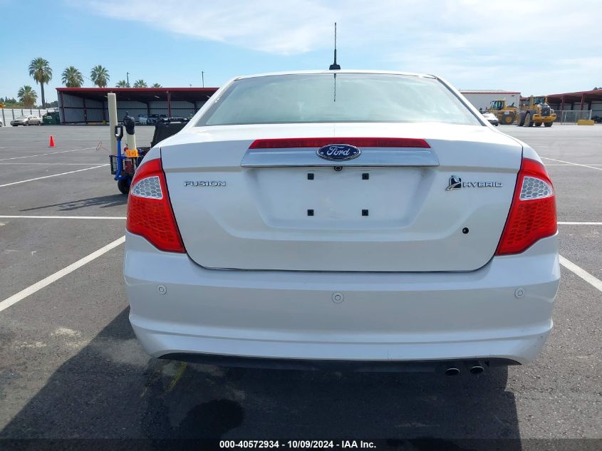 3FADP0L39AR123595 2010 Ford Fusion Hybrid