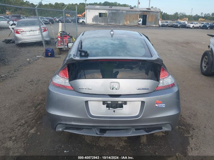 2011 Honda Cr-Z Ex VIN: JHMZF1D63BS016256 Lot: 40572943