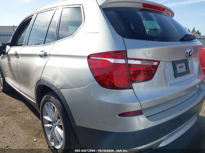 2013 BMW X3 xDrive28I VIN: 5UXWX9C53D0A08960 Lot: 40572944