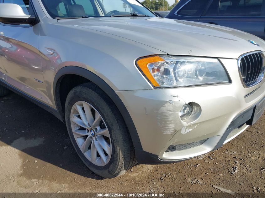 2013 BMW X3 xDrive28I VIN: 5UXWX9C53D0A08960 Lot: 40572944