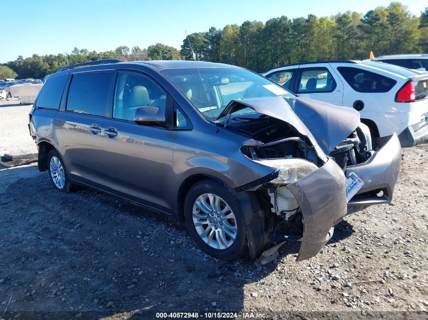 2013 Toyota Sienna Xle V6 8 Passenger VIN: 5TDYK3DC2DS322872 Lot: 40572948