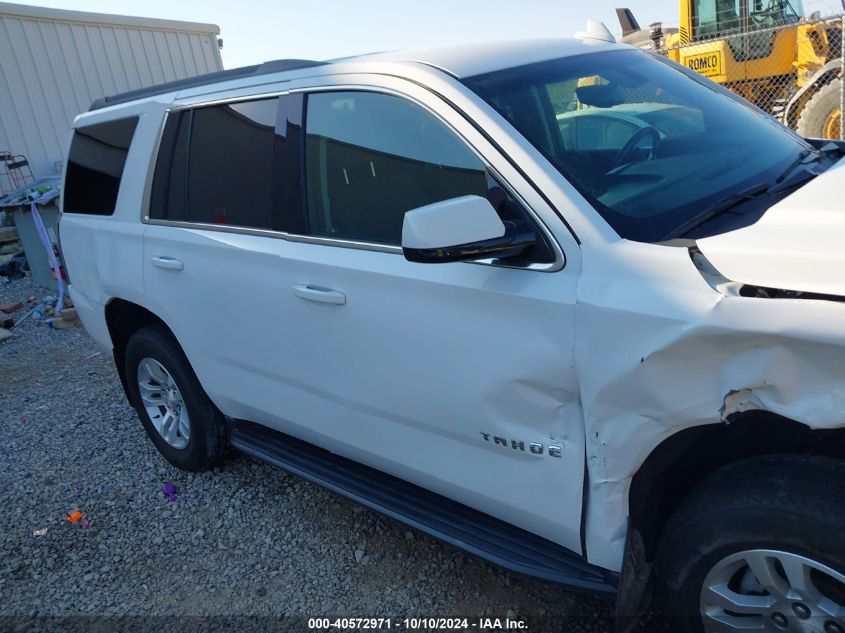 2018 Chevrolet Tahoe Ls VIN: 1GNSCAKC3JR402628 Lot: 40572971