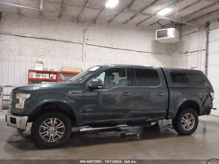 1FTEW1EP8FFA58069 2015 Ford F-150 Lariat