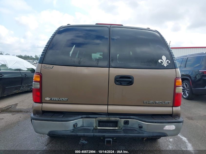 2003 Chevrolet Tahoe Ls VIN: 1GNEC13VX3R290975 Lot: 40572994