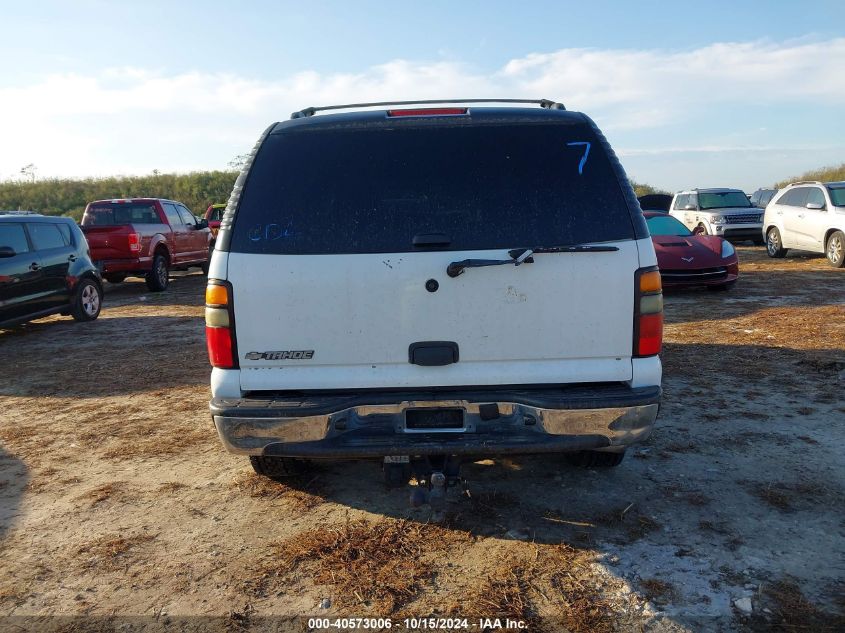 2006 Chevrolet Tahoe Ls VIN: 1GNEC13V86R169253 Lot: 40573006