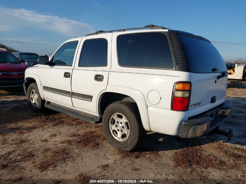 2006 Chevrolet Tahoe Ls VIN: 1GNEC13V86R169253 Lot: 40573006