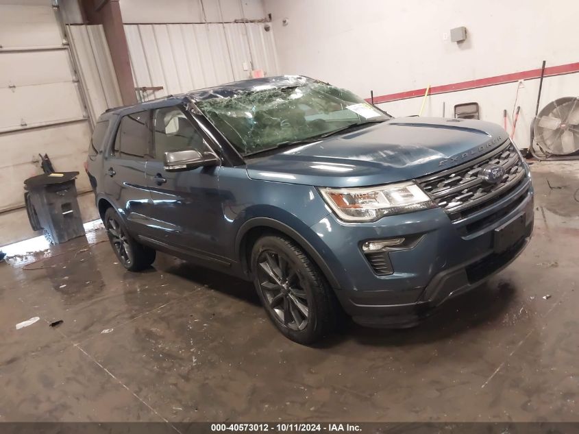 VIN 1FM5K8D81JGB08355 2018 Ford Explorer, Xlt no.1