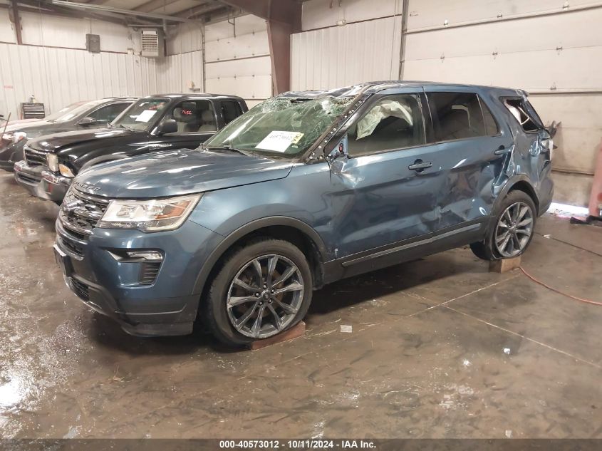 VIN 1FM5K8D81JGB08355 2018 Ford Explorer, Xlt no.2