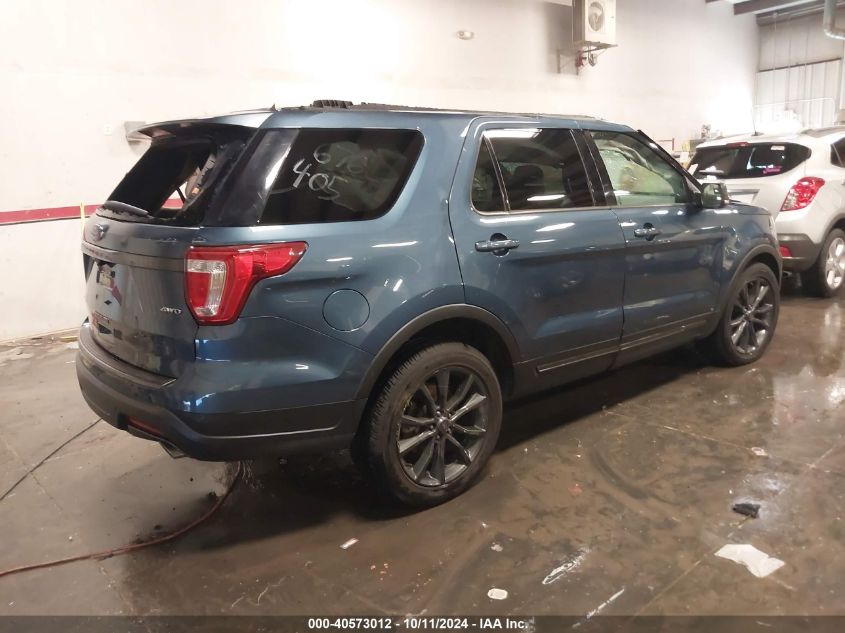 VIN 1FM5K8D81JGB08355 2018 Ford Explorer, Xlt no.4