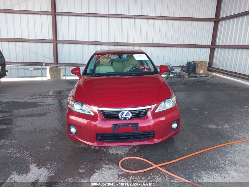 2013 Lexus Ct 200H VIN: JTHKD5BH2D2154604 Lot: 40573043