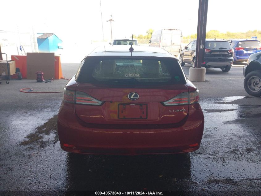 2013 Lexus Ct 200H VIN: JTHKD5BH2D2154604 Lot: 40573043