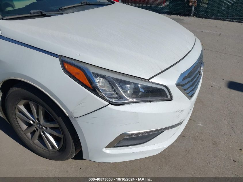 5NPE24AF8FH207077 2015 Hyundai Sonata Se