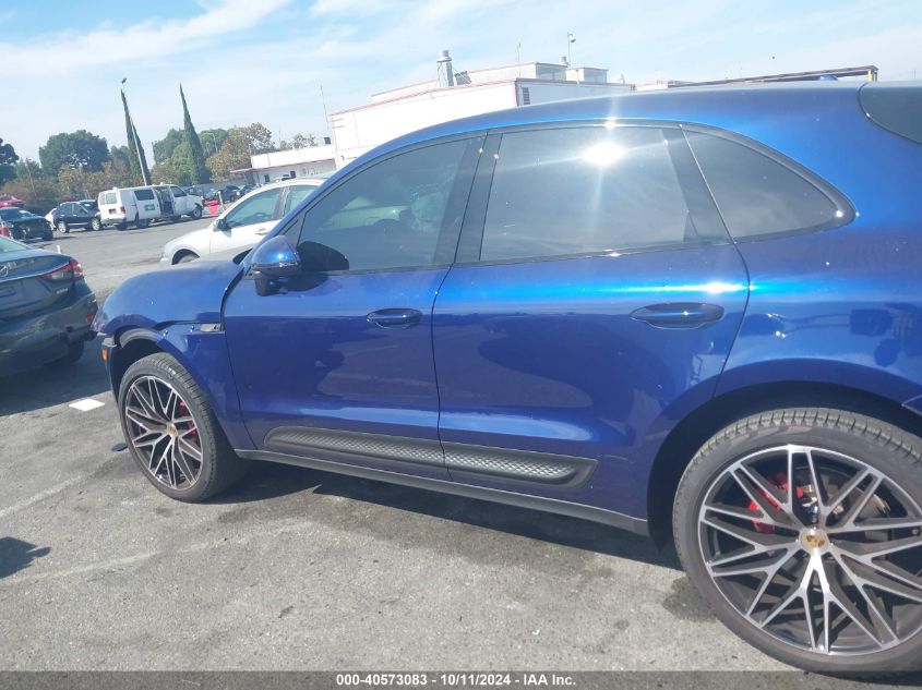 2022 Porsche Macan S VIN: WP1AG2A54NLB23892 Lot: 40573083