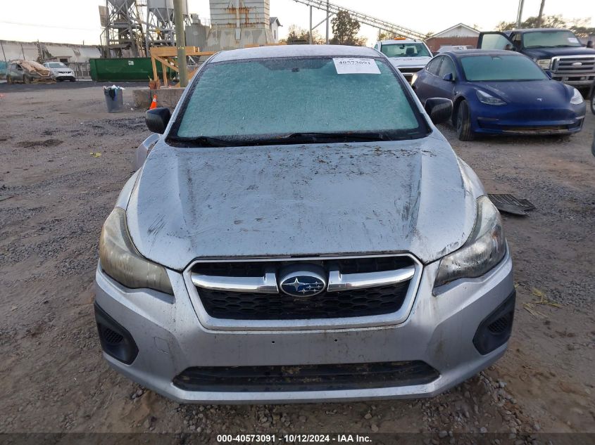 2012 Subaru Impreza VIN: JF1GPAA6XCH214461 Lot: 40573091