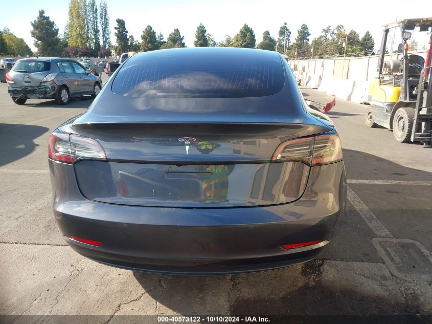 2018 Tesla Model 3 VIN: 5YJ3E1EA9JF049741 Lot: 40573122