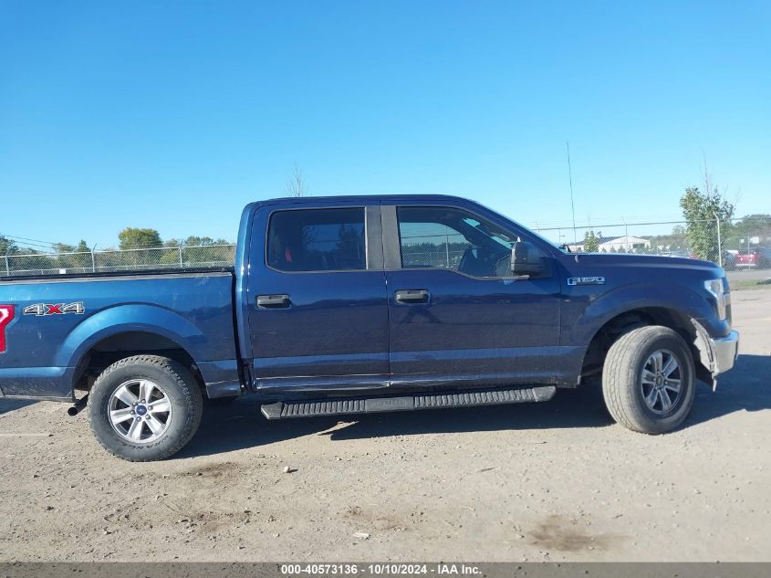 2016 Ford F-150 Xl VIN: 1FTEW1E87GFD35773 Lot: 40573136