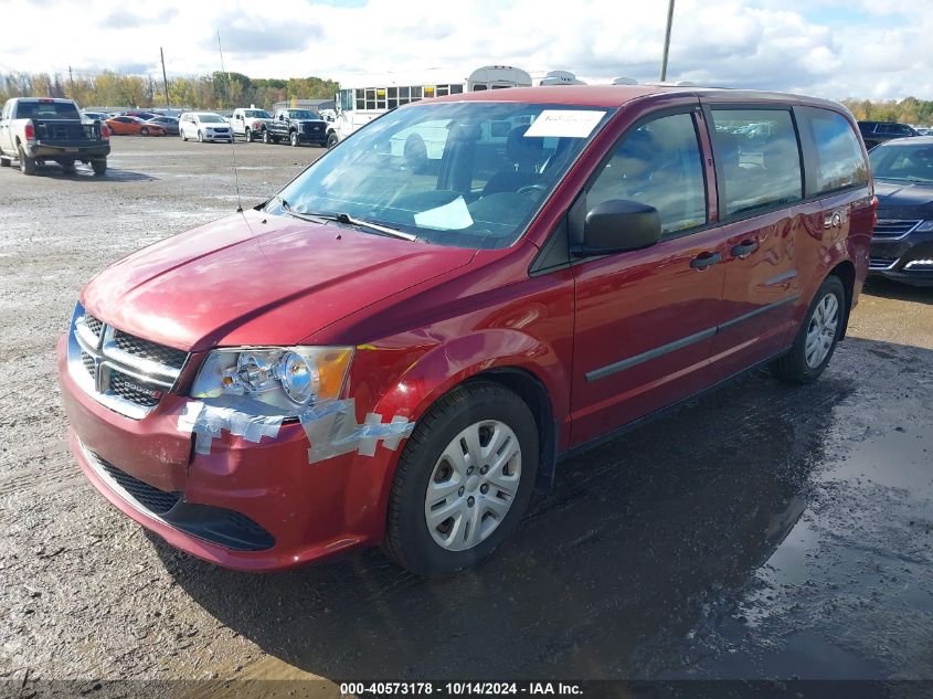 2014 Dodge Grand Caravan American Value Pkg VIN: 2C4RDGBG6ER145801 Lot: 40573178