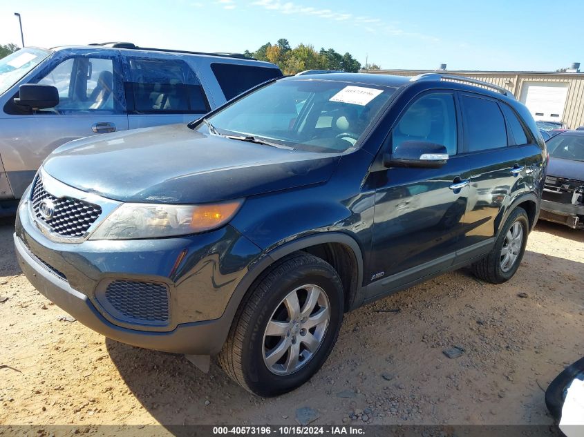 2012 Kia Sorento Lx V6 VIN: 5XYKTDA29CG233556 Lot: 40573196