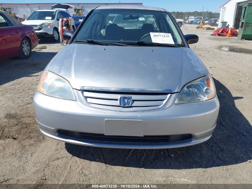 1HGES16511L010921 2001 Honda Civic Lx