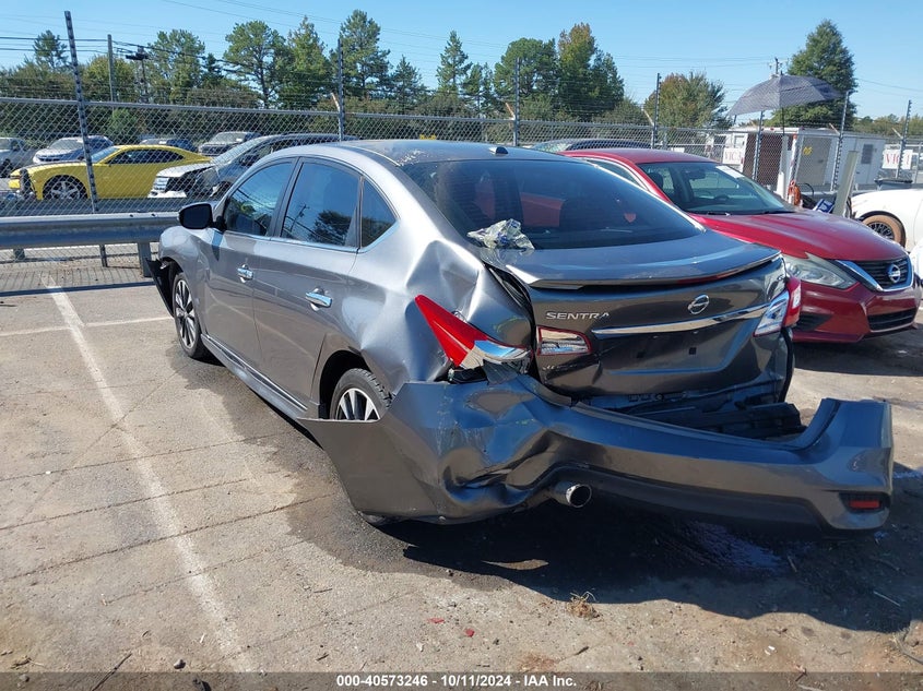 VIN 3N1AB7AP3KY321576 2019 NISSAN SENTRA SR