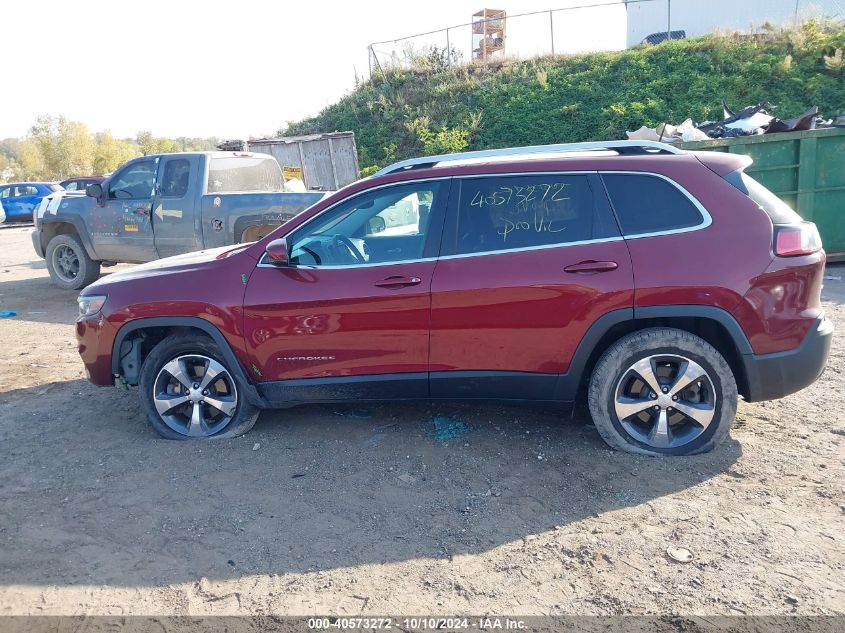 VIN 1C4PJMDXXKD282038 2019 Jeep Cherokee, Limited 4X4 no.14