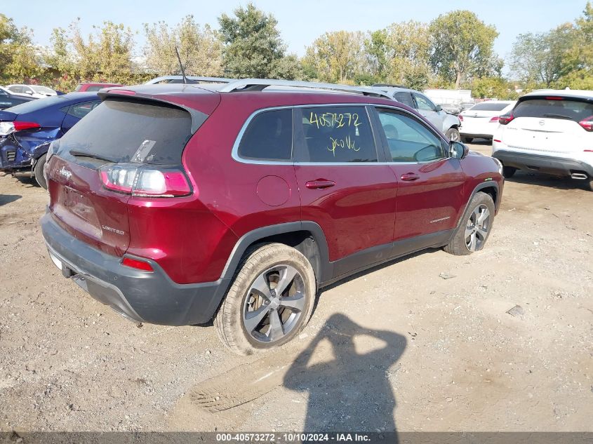 VIN 1C4PJMDXXKD282038 2019 Jeep Cherokee, Limited 4X4 no.4