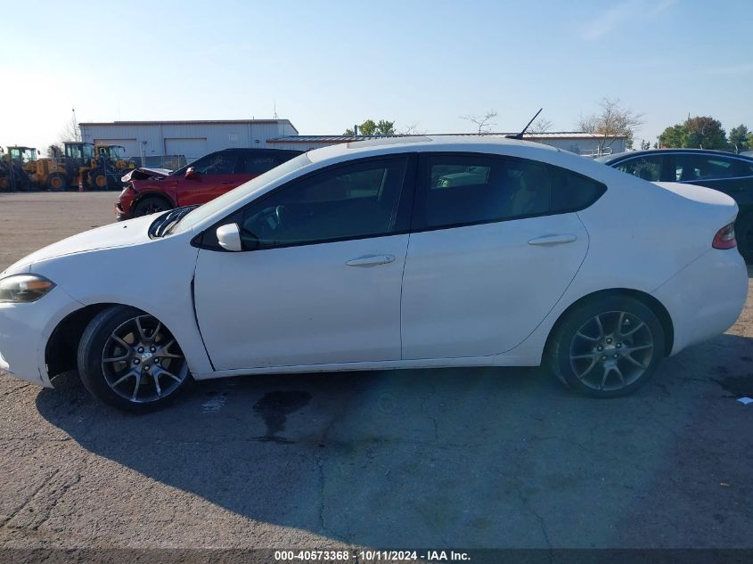 2014 Dodge Dart Sxt VIN: 1C3CDFBB3ED901726 Lot: 40573368