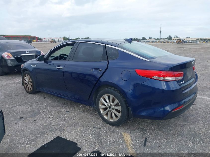 5XXGU4L33GG114762 2016 Kia Optima Ex