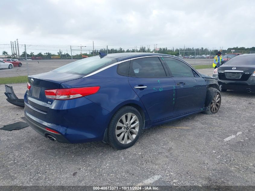 5XXGU4L33GG114762 2016 Kia Optima Ex