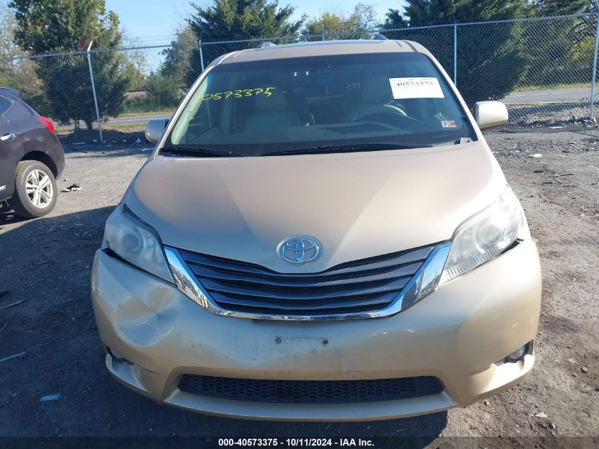 5TDYK3DC8BS078688 2011 Toyota Sienna Xle V6