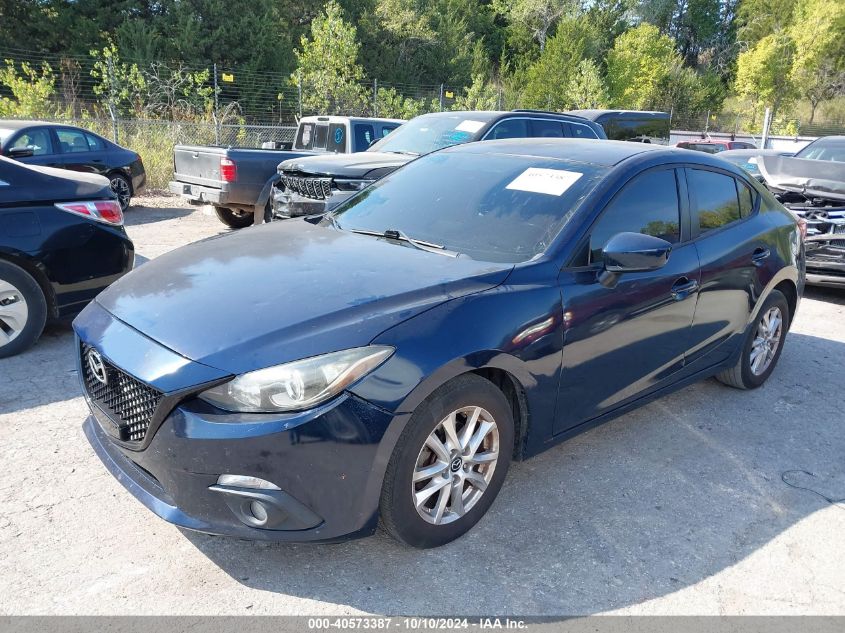 2014 MAZDA MAZDA3 I TOURING - JM1BM1V72E1202185