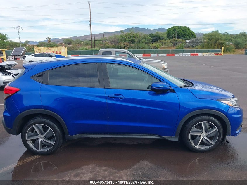 VIN 3CZRU5H5XMM702834 2021 HONDA HR-V 2WD EX