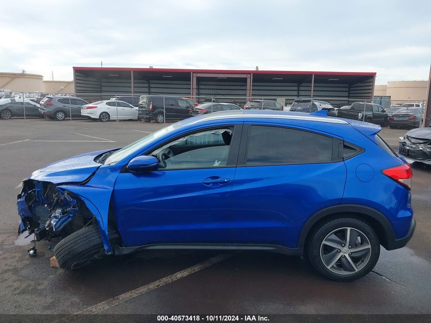 VIN 3CZRU5H5XMM702834 2021 HONDA HR-V 2WD EX