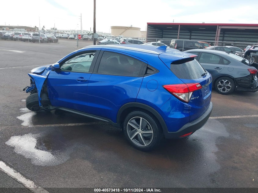 VIN 3CZRU5H5XMM702834 2021 HONDA HR-V 2WD EX