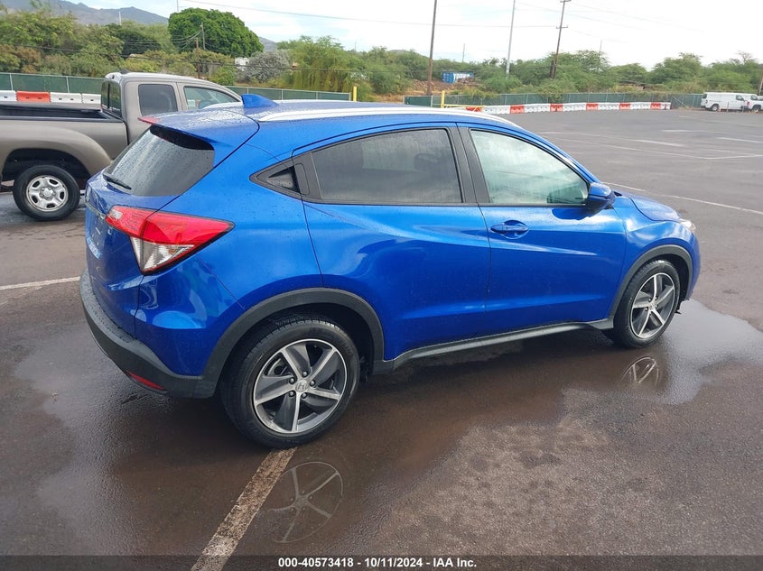 VIN 3CZRU5H5XMM702834 2021 HONDA HR-V 2WD EX