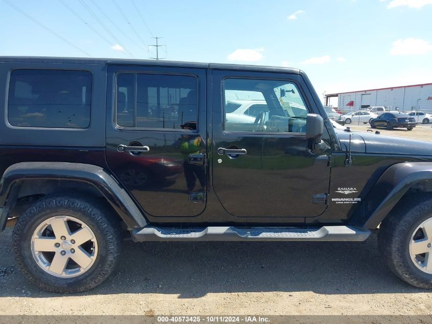 2008 Jeep Wrangler Unlimited Sahara VIN: 1J4GA59168L574580 Lot: 40573425