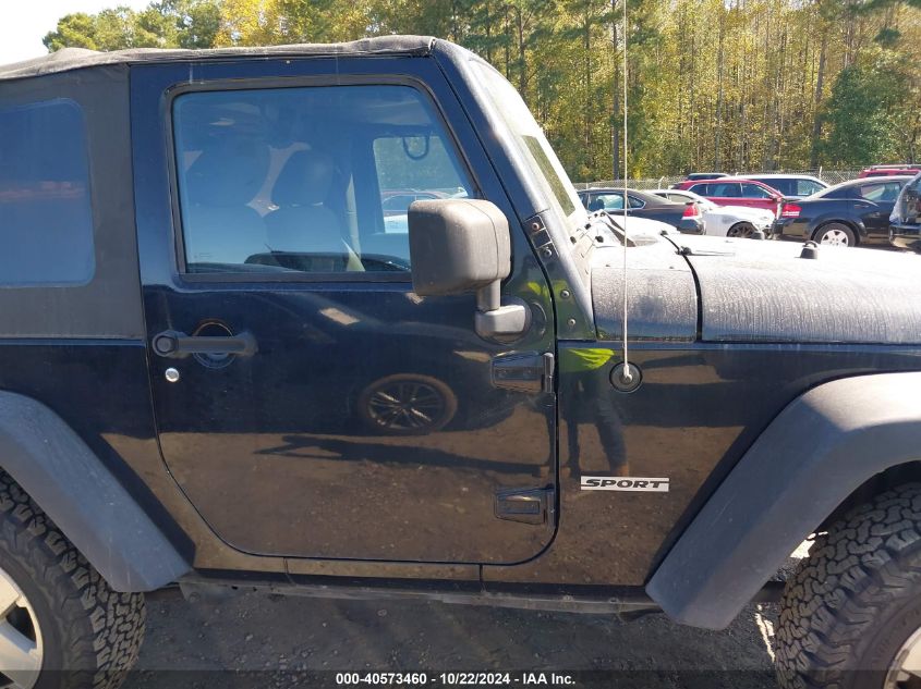 2012 Jeep Wrangler Sport VIN: 1C4AJWAG2CL194310 Lot: 40573460