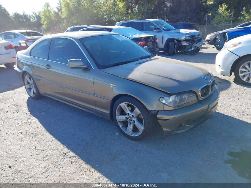 2006 BMW 325Ci VIN: WBABD334X6PL09095 Lot: 40573474