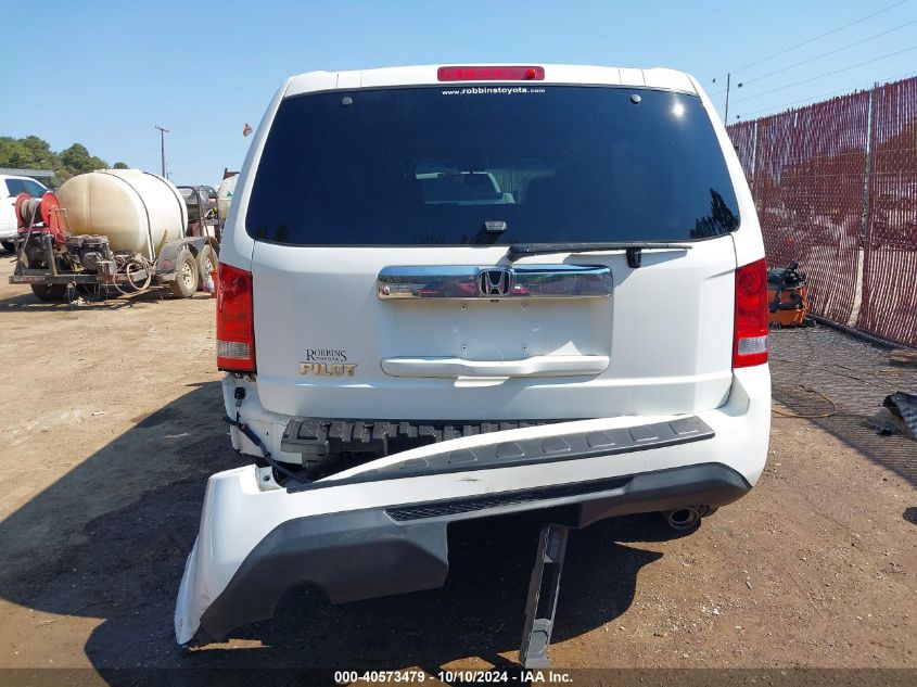 5FNYF3H59FB022852 2015 Honda Pilot Ex-L