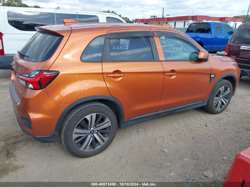 2020 Mitsubishi Outlander Sport 2.0 Es Awc VIN: JA4AR3AUXLU004965 Lot: 40573490