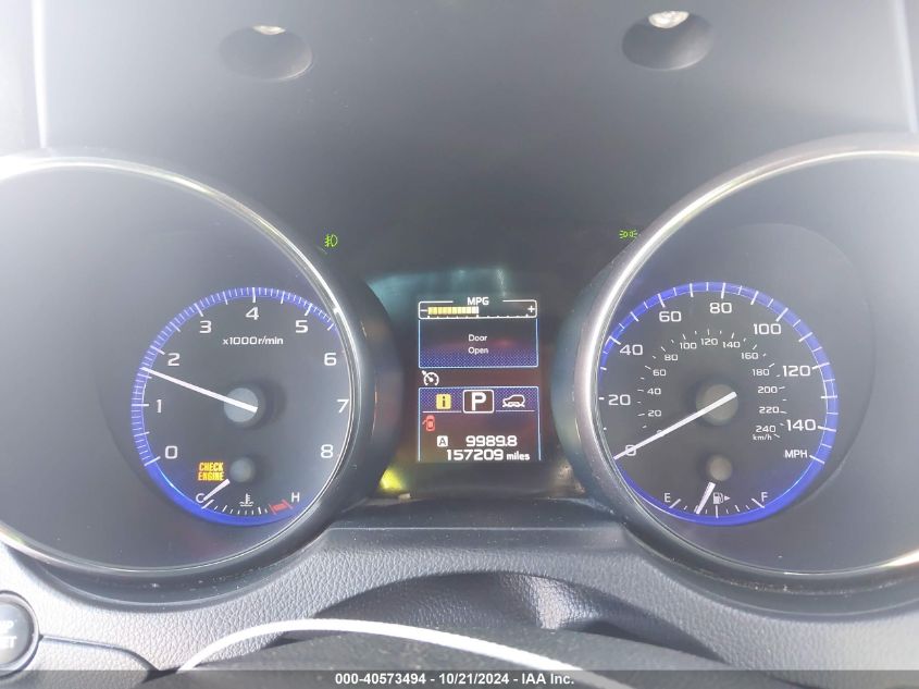 2016 Subaru Outback 2.5I Premium VIN: 4S4BSACCXG3238764 Lot: 40573494